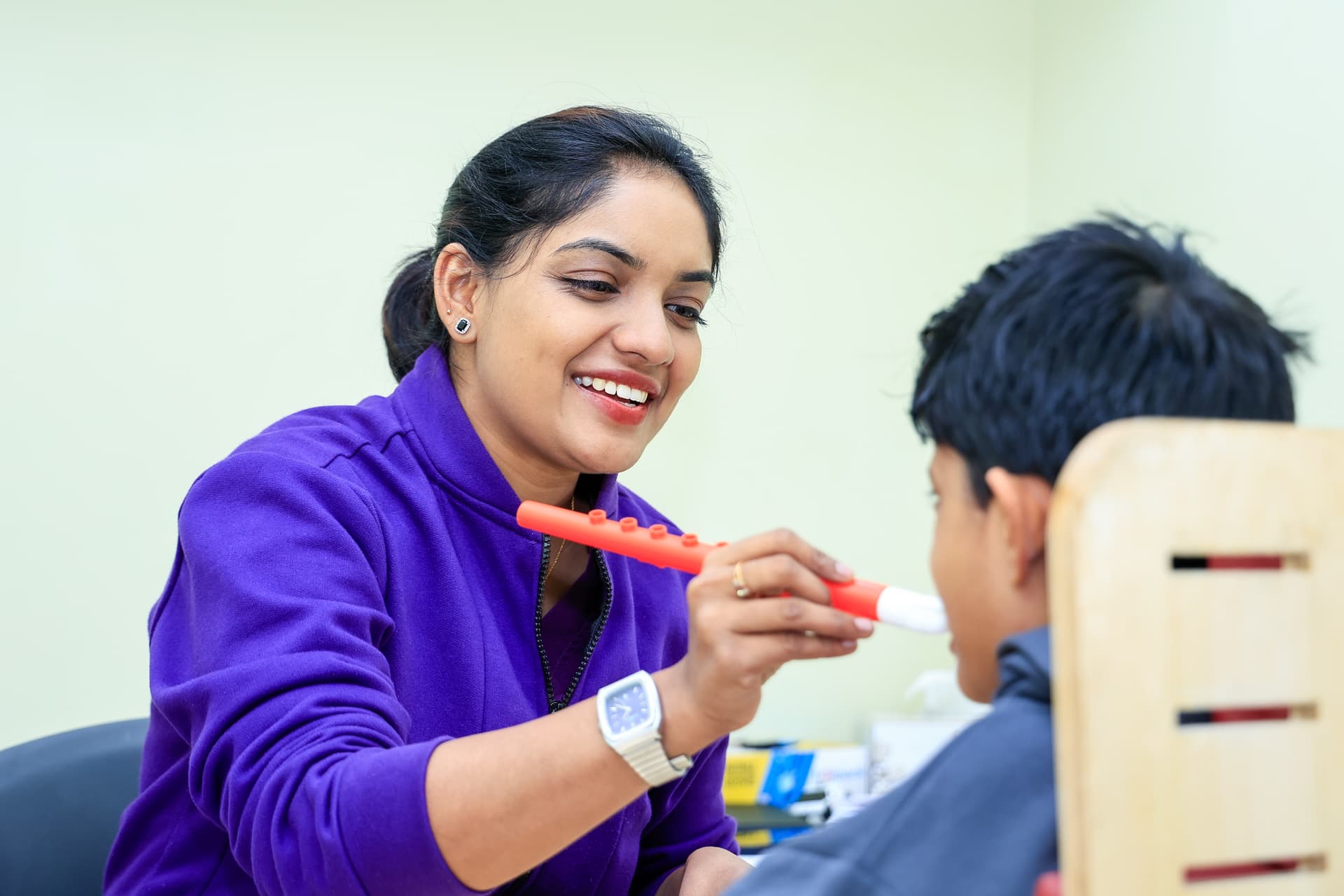 Speech Therapy Session